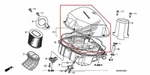 New Oem Honda Air Cleaner Cover. Fixed Price $79.95.