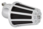 Arlen Ness 81-101 Universal Hd Chrome Monster Sucker 10-GAUGE Air Cleaner Cover. Fixed Price $239.35.