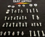 Suzuki Body Bolt Kit 64PC Drz 110 125 200 250 400 650 Plastics Fenders Dirtbike. Fixed Price $16.99.