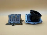 1999 Honda CR250R Oem Intake Reed Block Assembly 14100-KZ3-J11 16221-KZ3-J10. Fixed Price $89.99.