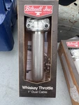 Biltwell 1" Polished Whiskey Throttle Dual Cable. Fixed Price $101.95.