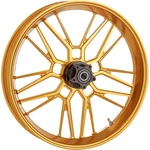 Arlen Ness Forged Billet Split-spoke Rims Gold 330-015. Fixed Price $1234.95.