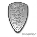 New In Box! Baron Chrome Flame Air Cleaner Kit, BA-2901-03, '08-'09 Flh/flt. Fixed Price $129.00.