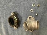 Harley-davidson Shovelhead Band Style Intake Manifold W/mikuni VM38 Carb Adapter. Fixed Price $80.00.