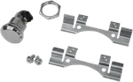 Drag Specialties Chrome Push-button Fuel Door Latch 0703-0631. Fixed Price $99.83.