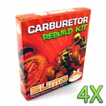4 Yamaha High Quality Carburetor Rebuild Repair Kit Xs 1100 E/s/se (1978). Fixed Price $41.31.