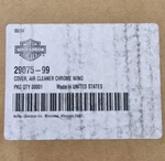 Air Cleaner Cover # 29075-99 Harley Davidson Unopened Box. Fixed Price $75.00.