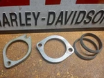 Harley Oem 65328-83A Exhaust 27010-86A Flange 27002-89 Seal Ring Evo Fxr Fat Boy. Fixed Price $35.97.