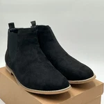 Vance Co. Marshall Boot Men's Us 12W Black Faux Suede Pull-on Chelsea EBY3314. Fixed Price $29.97.