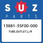 13881-35F00-000 Suzuki Tube,outlet,l/r 1388135F00000, New Genuine Oem Part. Fixed Price $32.75.
