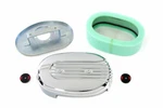 Oval Air Cleaner Assembly For Harley Davidson By V-twin. Fixed Price $100.75.