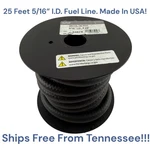 5/16" Fuel Line Hose 25 Ft Roll Thermoid 24078 Gas E-85 Bio Diesel Usa Made New. Fixed Price $42.99.