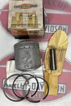 Harley Aermacchi 69-70 Sprint Nos Standard Piston Assembly 22150-69P. Fixed Price $139.99.