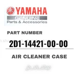 Yamaha Genuine Oem Parts Air Cleaner Case 2D1-14421-00-00 For FZ1. Fixed Price $65.72.