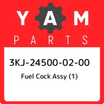 3KJ-24500-02-00 Yamaha Fuel Cock Assy (1) 3KJ245000200, New Genuine Oem Part. Fixed Price $95.93.