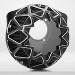 Contrast Cut Cross Air Cleaner Filters For Harley Dyna Big Twin Street Bob 93-15. Fixed Price $114.24.