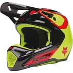 Fox Racing V1 Polaris Motorcycle Helmet Black/flo Yellow/red Dot ; Ece 22-06. Fixed Price $99.97.
