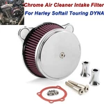 Chrome Air Cleaner Intake Filter Kit For Harley Touring Road Glide Softail Dyna. Fixed Price $60.79.