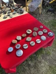 Lot Vintage Gas Oil Radiator Caps Chevy Ford Dodge Plymouth 1950 1960 1970. Fixed Price $179.99.