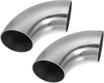Autohaux 2PCS Od 2.25 Inch 90 Degree 1.5MM Thickness Mandrel Bend Elbow SS304. Fixed Price $29.99.