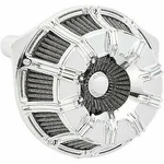 Arlen Ness Chrome 10-GAUGE Inverted Series Air Cleaner Kit For Harley 1010-1502. Fixed Price $479.95.