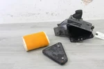 1978 Yamaha DT250 Air Box Assembly With New Filter 1M1-14401-00-00. Fixed Price $149.00.
