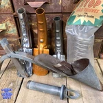 Vintage Oil Can Filler Lot Trigger Funnel - Tapper Hubbard Anti Syphon. Fixed Price $18.00.