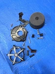 Harley Davidson Air Cleaner Sportster Rsd Venturing Speed Platinum Cut 0206-0013. Fixed Price $190.00.