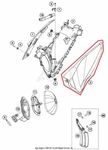 New Oem Husqvarna Left Side Air Box Cover -decals 2016. Fixed Price $84.95.