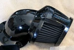 Genuine Harley Milwaukee 8 Screamin Eagle Black Heavy Breather Air Cleaner. Fixed Price $299.00.