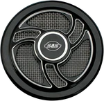 & Cycle Stealth Air Cleaner Covers Black Torker 170-0206. Fixed Price $195.95.