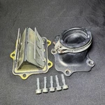 Suzuki RM250 Reed Valve Cage Basket Intake Boot Hardware 1996-2006 13150-37E10. Fixed Price $115.00.