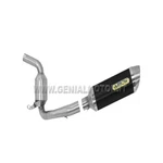 Full System Exhaust Arrow Thunder Aluminium Black Ktm Rc 390 2015 2016. Fixed Price $429.06.