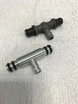 Kawasaki Carb Fuel Center Tee, Pipe /alum KZ1000,KZ650,CSR,POLICE '78-'83. Fixed Price $18.50.
