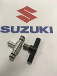 Suzuki Carb Fuel Tee,nipple /alum GS750, GS850, 13685-45110 '80-'83. Fixed Price $19.95.