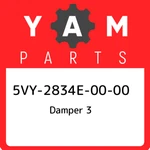 5VY-2834E-00-00 Yamaha Damper 5VY2834E0000, New Genuine Oem Part. Fixed Price $23.80.