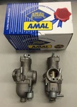 Triumph 928 Amal Premier Aluminum Carburetors Right/left- 500 T100R 1967-1974. Fixed Price $699.95.