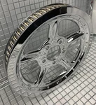 Harley 40350-04 Chrome Pulley 2004 -06 Sprocket Sportster 1200 883 Exchange. Fixed Price $249.00.