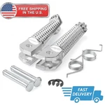 Front Pegs Footrest Pedal For Yamaha Yzf R1 R3 R6 FZ07/09/10 FZ6/8 FZ1. Fixed Price $14.53.