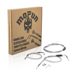 Mofun 8"-10" Handlebar Brake Clutch Throttle Cable Kit For Harley Fxdwg Non-abs. Fixed Price $95.19.