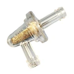 New 1/4" Compact Universal 90 Degree Visu Fuel Filter Yamaha Kawasaki Honda. Fixed Price $16.99.