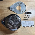 Harley Davidson Live To Ride Chrome Air Cleaner Cover And Backing Plate Cv Carb. Fixed Price $55.00.