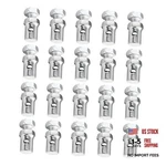 Wevdn 20 Pcs Throttle Brake Cable Ends, 1/8" Stop Clamp Clutch Lock, Universal. Fixed Price $15.75.