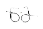 34 Inch Stainless Steel Throttle And Idle Cable Set Fits Harley Davidson 36-0856. Fixed Price $61.23.