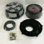 Kuryakyn Black Mach 2 Co-ax Air Cleaner Assembly For Cv Carb/delphi Carburetors. Fixed Price $159.95.