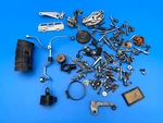Kawasaki KLX250S 2007 Oem Set: Bolts, Pump Oil, Case Battery, Duct Air Filter +. Fixed Price $44.99.
