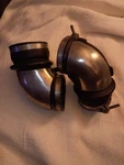 1982 Yamaha Virago Intake Box Rubber Boots Funnels Pair. Fixed Price $25.00.