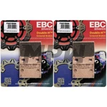 Bmw K75 75-S 1984-1988 Ebc FA018HH Double-h Sintered Brake Pads Front L&r. Fixed Price $64.05.