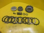 Oem 1986 1987 Yamaha Fazer Fzx 700 Complete Clutch W Plates Basket Hub Assembly. Fixed Price $275.49.