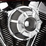 Arlen Ness Chrome Beveled Inverted Series Air Cleaner Kits For V-twin 18-932. Fixed Price $638.83.